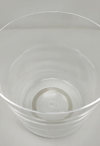 Cuenco de cuarzo cristalino 15 cms.