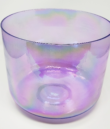 Cuenco de cuarzo alquímico Fluorita 20 cms.