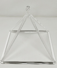Pirámide de cuarzo 20 cms.