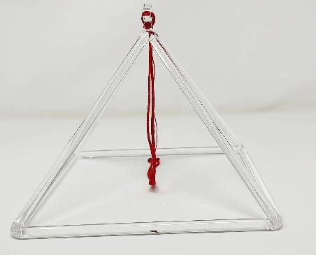 Pirámide de cuarzo 20 cms.