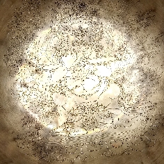 Cuenco Full moon "Mahakala" 26 cms. 1,781 kgs. 2