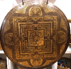 Gong nepalí 53 cms.- "Mandala"