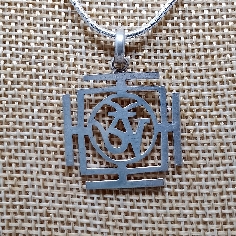 Colgante de plata "Kalachakra"