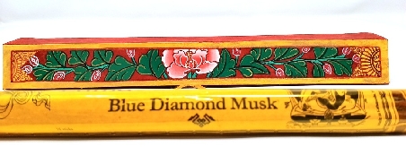 Caja de incienso "Blue diamond"