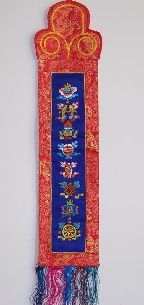 Bordado "Signos auspiciosos" 80 cms.