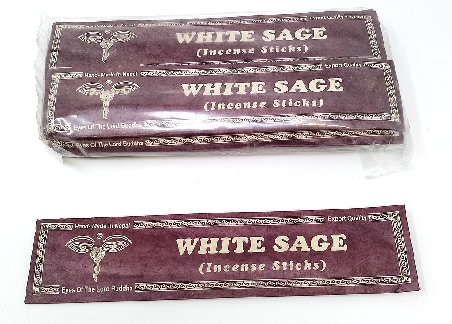 Incienso natural "Salvia blanca" PACK 10