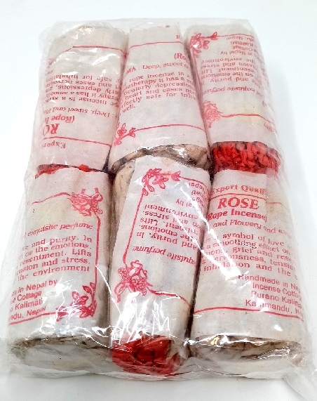 Rosa. Incienso trenzado. Pack ahorro Rosa. Incienso trenzado. Pack ahorro