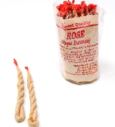 Rosa. Incienso trenzado. Pack ahorro 2