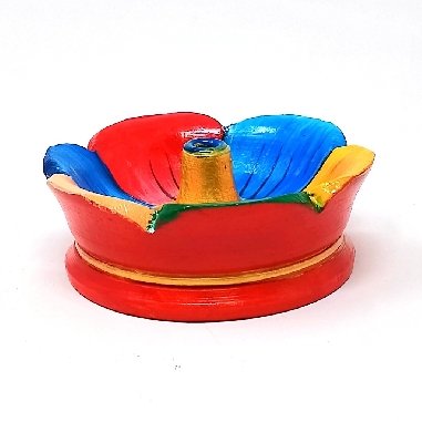 Incensario de madera "Flor de loto"