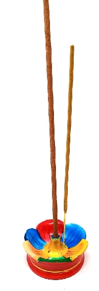 Incensario de madera "Flor de loto"