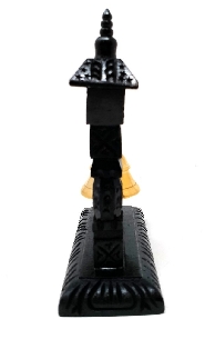 Campana con soporte de madera mediano 2