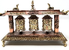 Rueda de oración triple