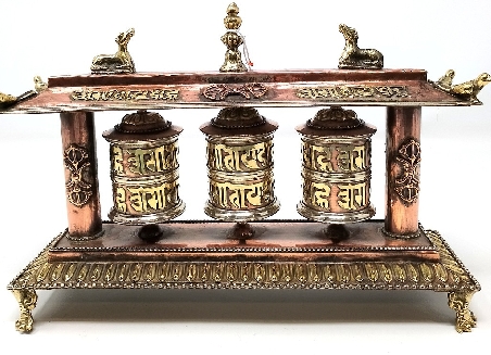 Rueda de oración triple