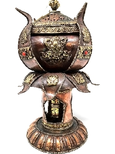 Torre incensario + rueda de oración