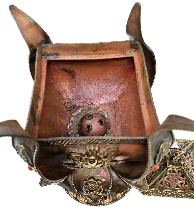 Torre incensario + rueda de oración