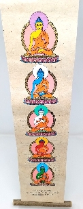 Lokta "Pancha buddhas"
