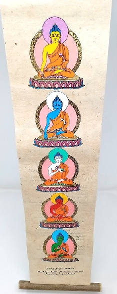 Lokta "Pancha buddhas"