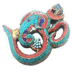 Om Ganesh pedrería
