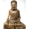 Buda de madera de Hibisco- 45 cms.