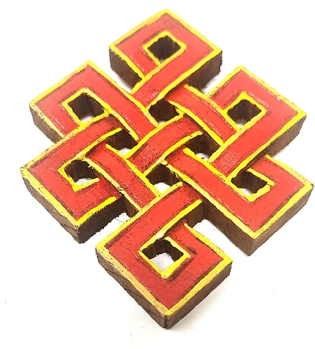 Nudo infinito madera