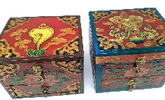 Joyero cajonera tibetano