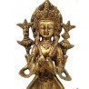Maitreya de bronce- 23 cms.