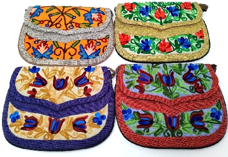 Bolso de algodón bordado