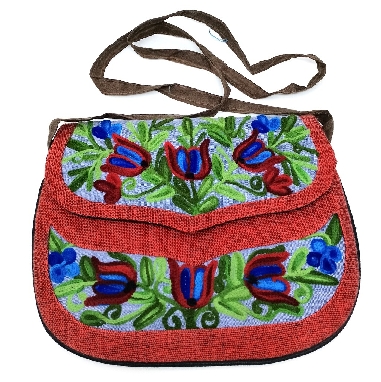 Bolso de algodón bordado