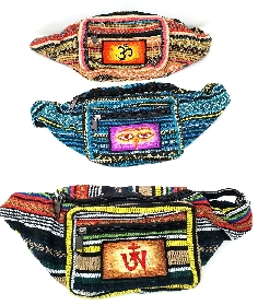 Riñonera de colores con bordado