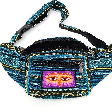 Riñonera de colores con bordado