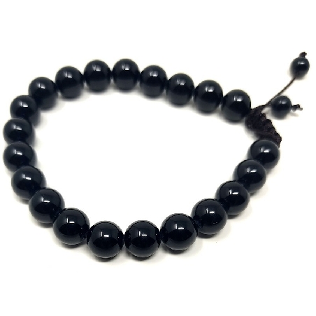 Pulsera de Turamlina negra 1ª calidad- 6 mms.