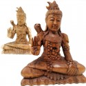 Shiva de madera- 25 cms.