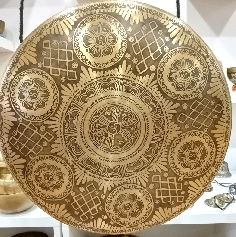 gong Tam tam 40 cms. "Flor- nudo infinito"