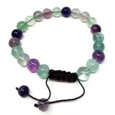 Pulsera de fluorita 6 mms.