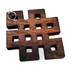 Nudo infinito pedrería 10 cms. 2