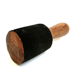 Baqueta piel grande 6 cms. 2
