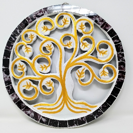 Árbol de la vida con cristales 25 cms.