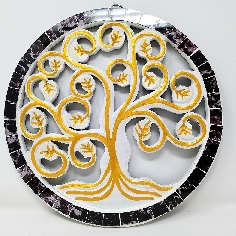 Árbol de la vida con cristales 20 cms.