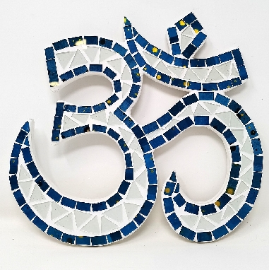 Símbolo "Om" con cristales 20 cms.