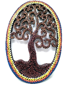 Árbol de la vida ovalado