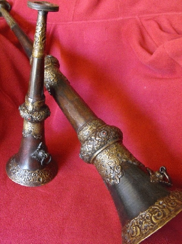 trompa tibetana 60 cms. -calidad-