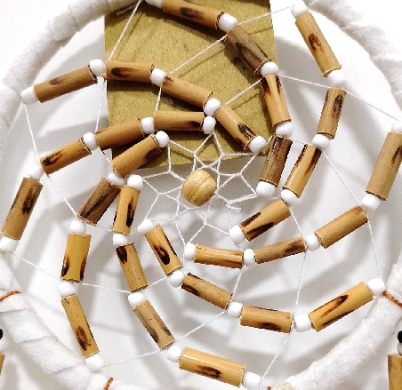 Atrapasueños espiral Apas 32  12 x 25 cms.