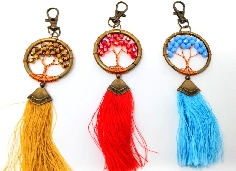 Atrapasueños metal y cola Apas41 5 x 13 cms.