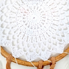 Atrapasueños macramé Apas46  17 x 40 cms. 2