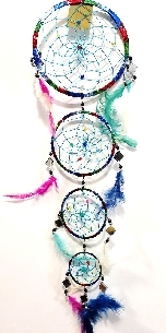 Atrapasueños set4 colores Apas48 17 x 60 cms.