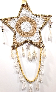 Atrapasueños estrella Apas57  46 x 85 cms.