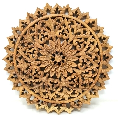 Flor en madera 30 cms