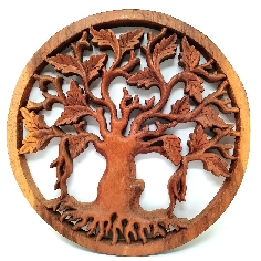 Talla árbol de la vida 30 cms. 2