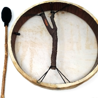 Tambor chamánico- Cámara de aire- 50 cms.