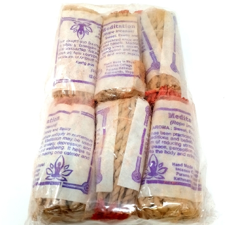 "Meditation"- Incienso trenzado- pack ahorro